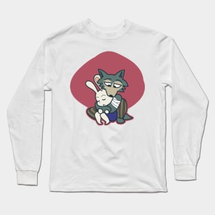 Beastars Legoshi and Haru Chibi 2 Long Sleeve T-Shirt